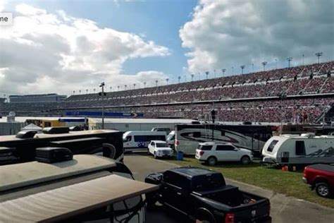 infield camping daytona 500
